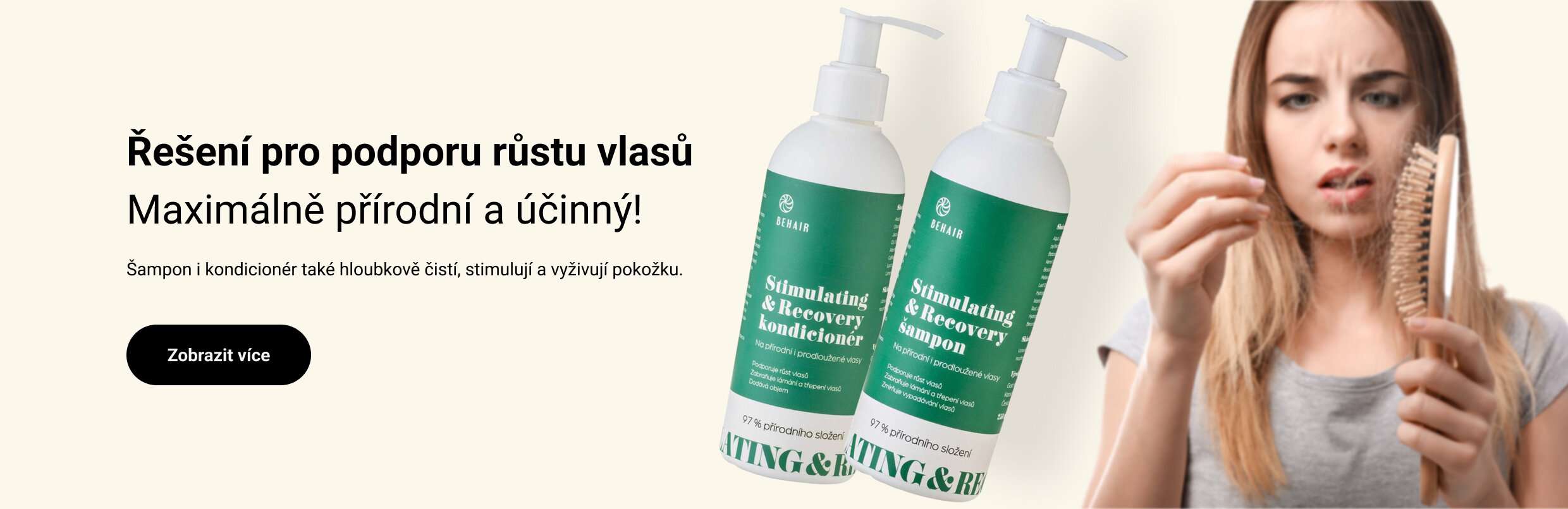BEHAIR Stimulating šampon a kondicionér