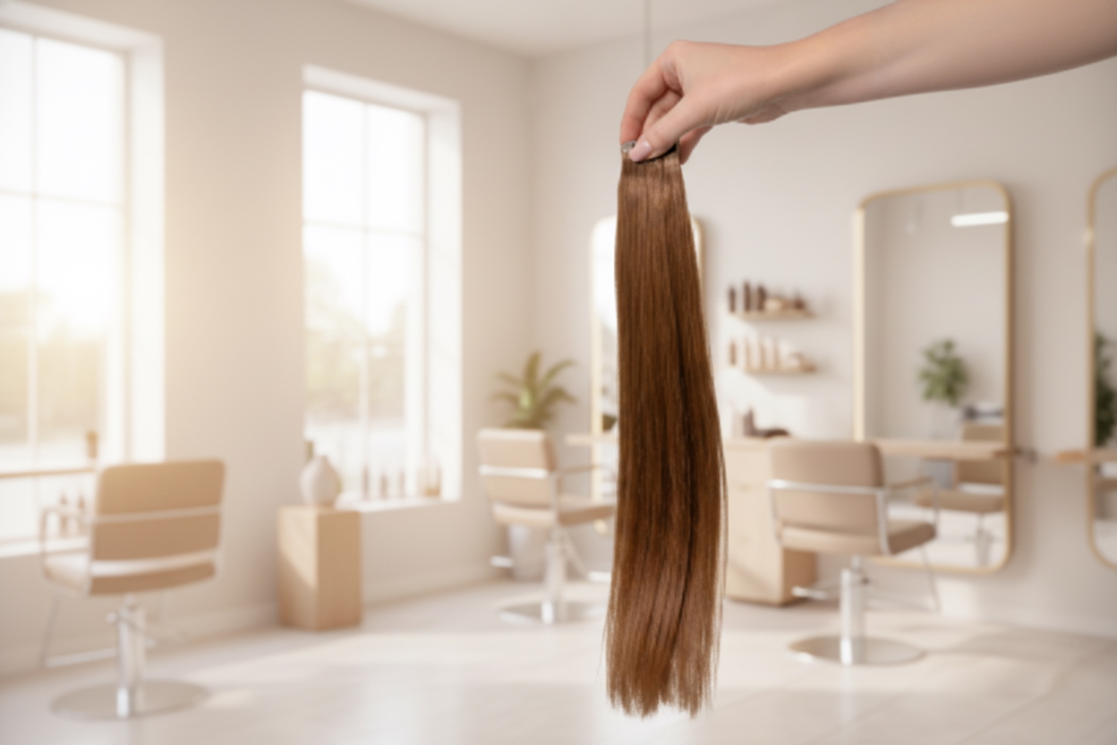 TAPE IN vlasy: Rychlé, přirozené a šetrné prodloužení