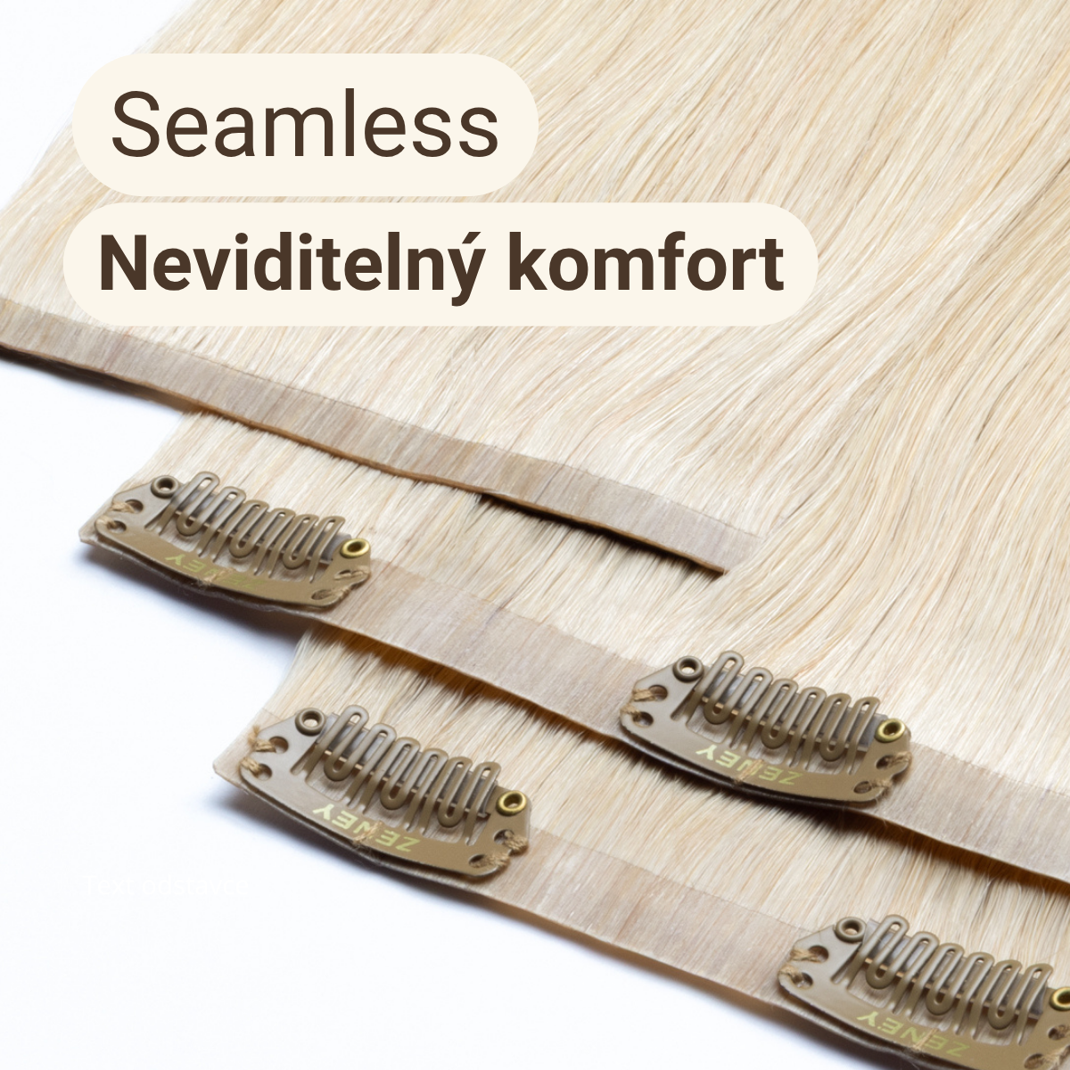 Clip-in Seamless: Proč je v USA tak oblíbená