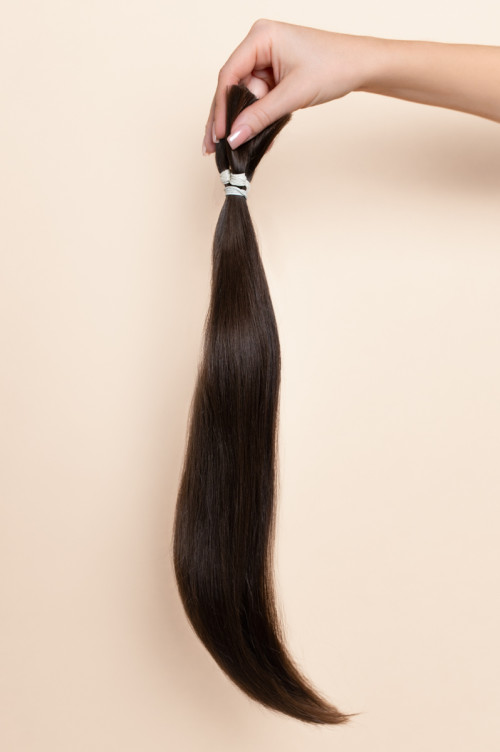 Virgin Hair #6 hnědá | 45-49 cm | 64 g
