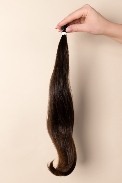 Virgin Hair #7 světle hnědá | 40-44 cm | 48 pramenů
