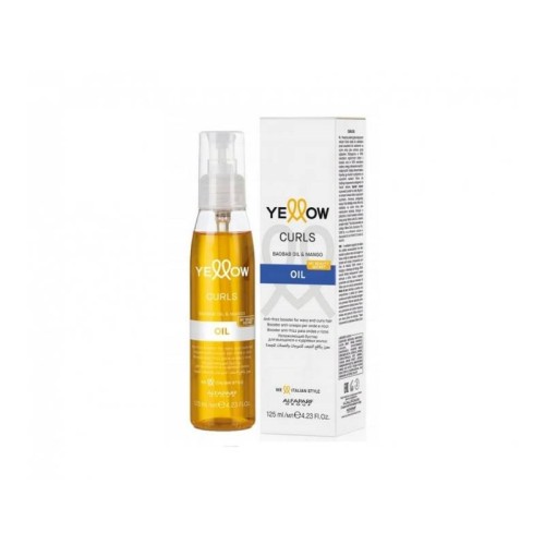 Yellow curls oil