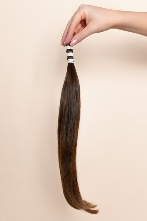 Virgin Hair #6 hnědá | 40-44 cm | 44 g