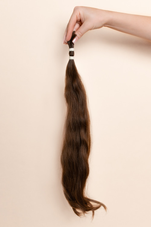 Virgin Hair #7 světle hnědá | 50-54 cm | 47 g