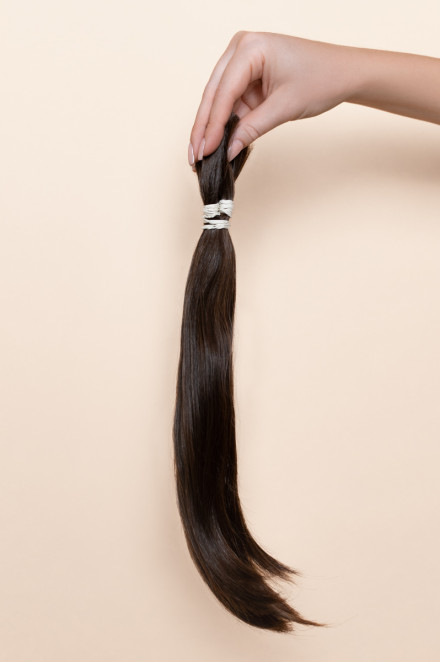 Virgin Hair #6 hnědá | 30-34 cm | 52 g