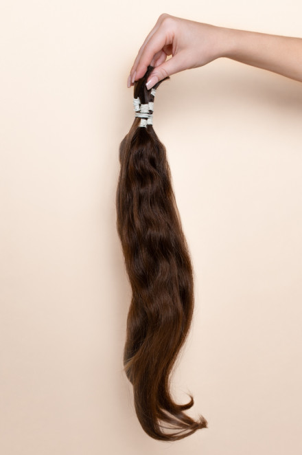 Virgin Hair #6 hnědá | 50-54 cm | 78 g