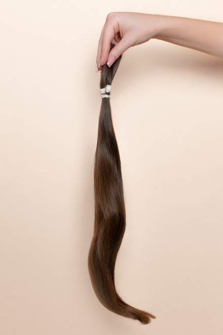 Virgin Hair #7 světle hnědá | 50-54 cm | 48 g
