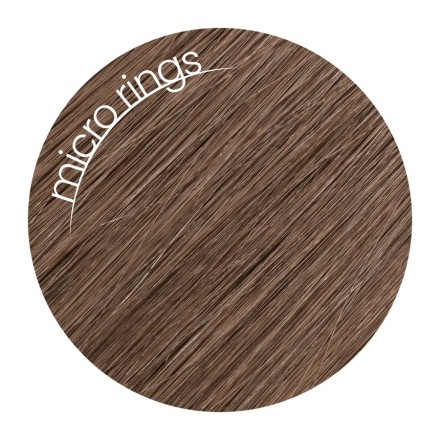 Východoevropské vlasy, zakončení Micro Rings