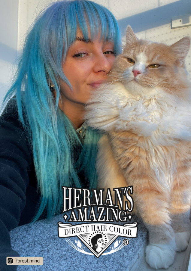 Herman's Amazing - Amelia Aqua Blue